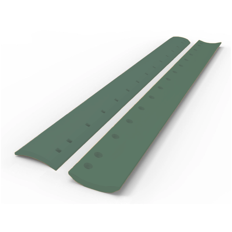 Cuchilla Curva 1" x 8" x 7'(15h - 3/4")